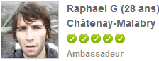 Profil de Raphael, covoitureur sur paris-lille