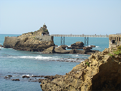 Que faire a Biarritz rocher de la vierge