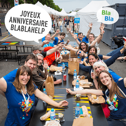 Joyeux anniversaire BlaBlaHelp1