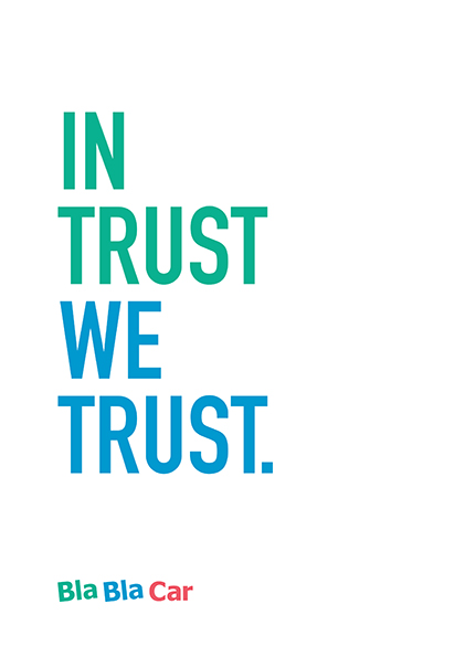In Trust We Trust values blablacar