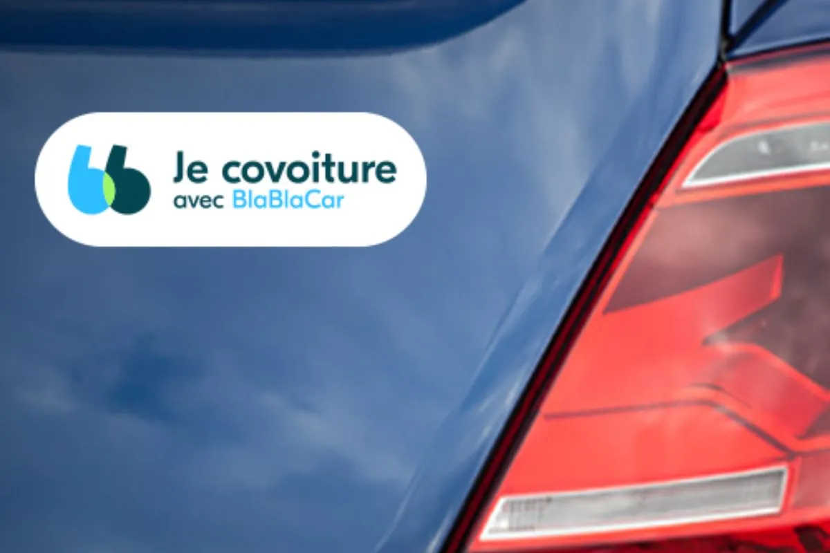 Demandez le nouveau sticker BlaBlaCar !